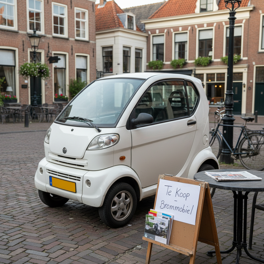 Verkoop uw brommobiel snel en zonder gedoe